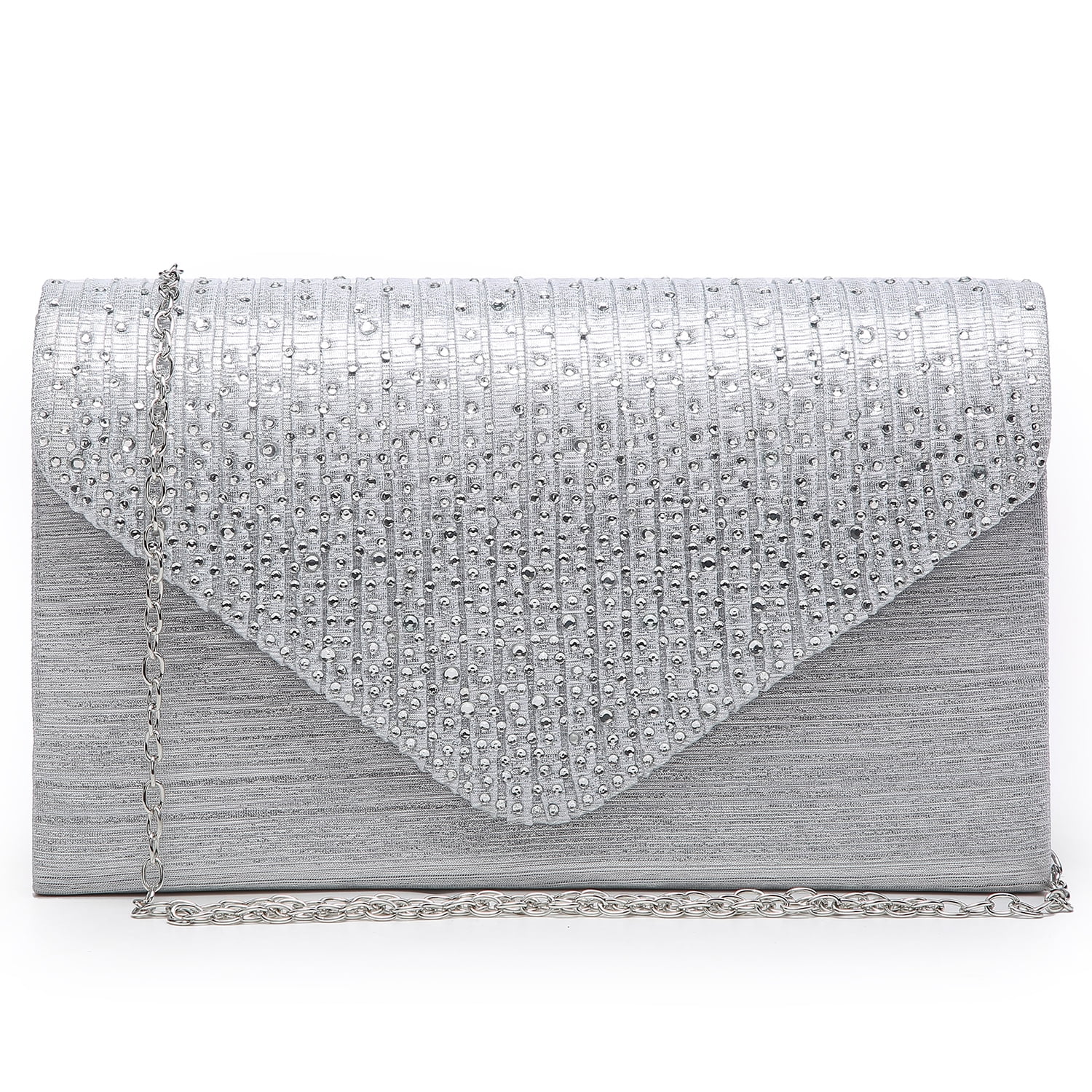 Dasein Women's Evening Bags Envelope Handbag Party Prom Clutch Purse Shoulder Cross Body Bag