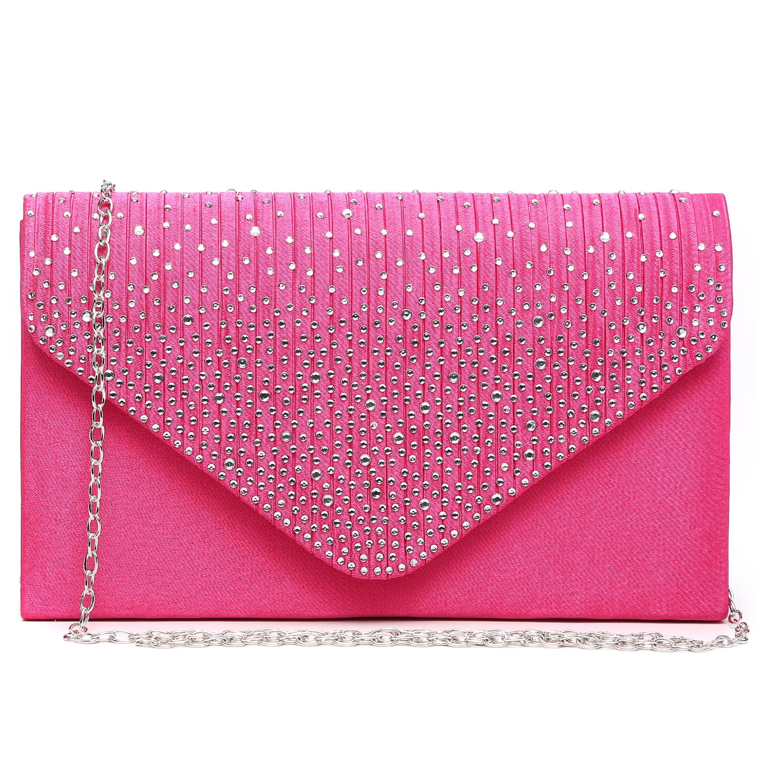 Dasein Women's Evening Bags Envelope Handbag Party Prom Clutch Purse Shoulder Cross Body Bag