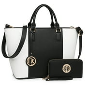 DASEIN Women's Handbags Purses Large Tote Shoulder Bag top Handle Satchel Bag for Work