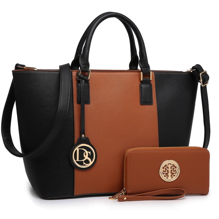 Amazon.com: VASCHY Satchel Bag for Women, Trendy Vegan  Large Satchel Crossbody Bag with Top Handles, Saffiano Leather display picture 1