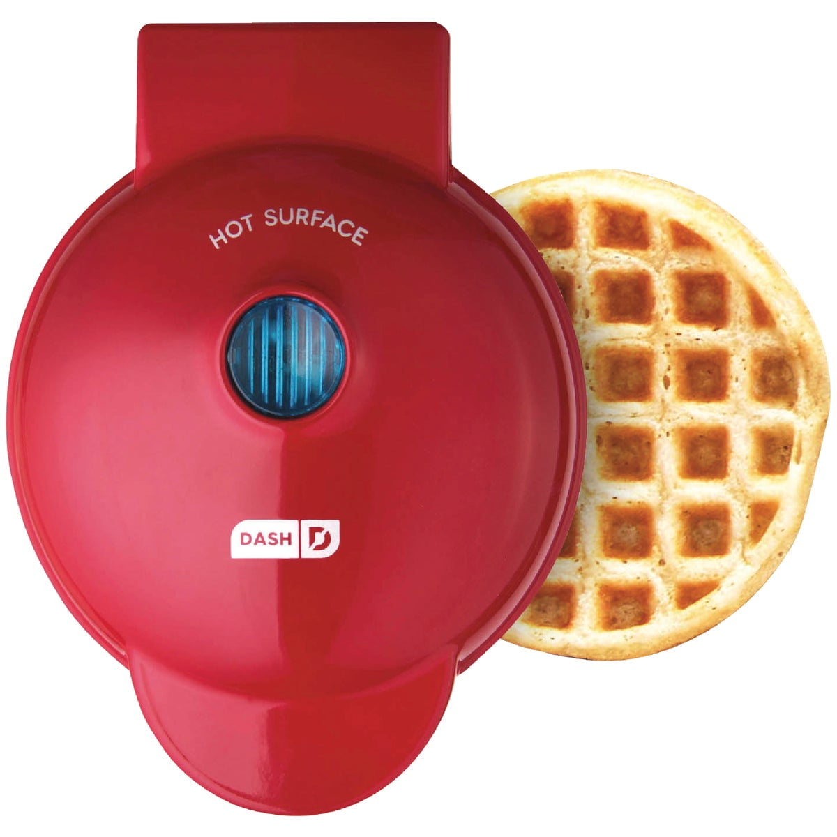 Rise By Dash Mini Waffle Bowl Maker for Ice Cream, Other Sweet Desserts, &  Breakfast Burrito or Tortilla Bowls, Non-stick Surfaces, 4.4 inches - Red 