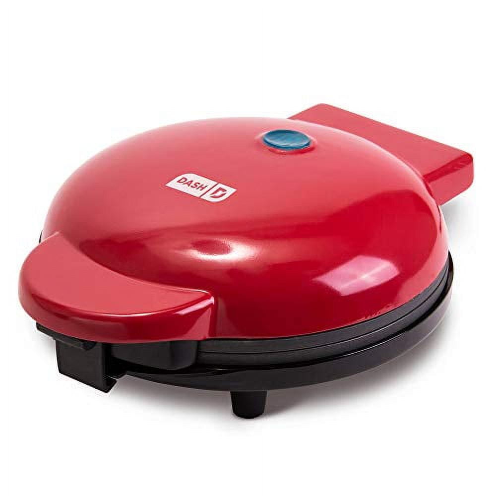Dash 8" Express Nonstick Round Electric Griddle for Kitchen, Flat Countertop Pancakes Grill