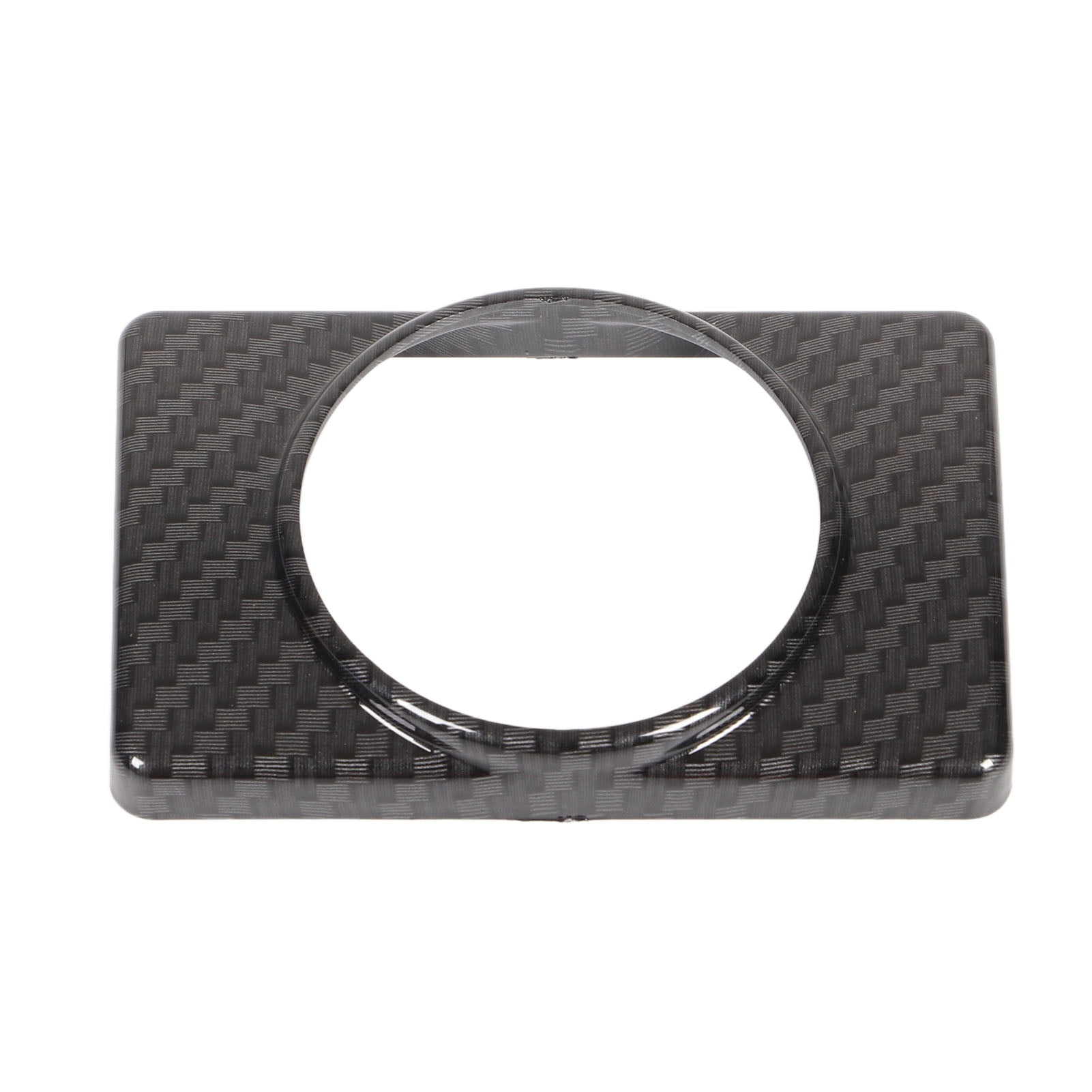 Dash Air Vent Gauge Pod Decoration Cover Meter Holder Trim Carbon Fiber
