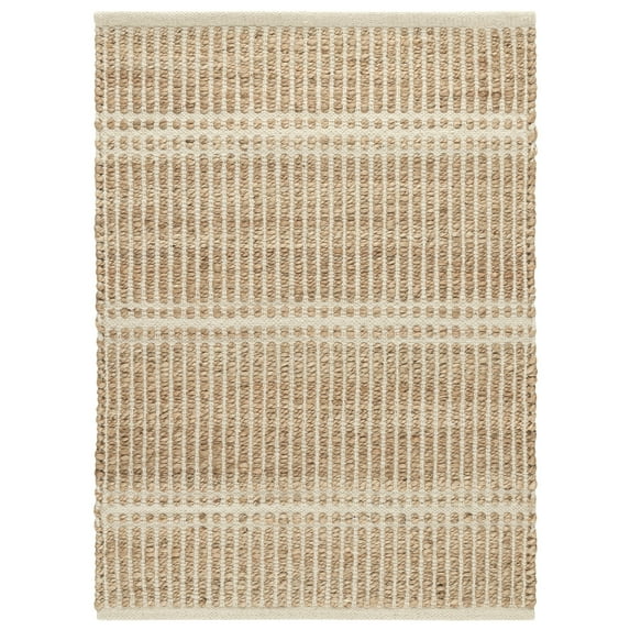 Dash & Albert Arbor Handwoven Jute Rug, 4' x 6', Ivory