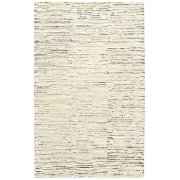 Dash & Albert Avery Hand Tufted Wool Rug, 3' x 5', Pewter Blue