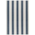 thumbnail image 1 of Dash & Albert Awning Stripe Machine Washable Rug, 5' x 8', Blue, 1 of 7