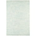 thumbnail image 1 of Dash & Albert Crosshatch Hand Micro Hooked Wool Rug, 4' x 6', Sky, 1 of 6