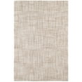 thumbnail image 1 of Dash & Albert Crosshatch Hand Micro Hooked Wool Rug, 6' x 9', Ivory, 1 of 6