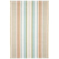 thumbnail image 1 of Dash & Albert Daphne Stripe Handwoven Cotton Rug, 2' x 3', Sky, 1 of 7