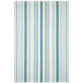 thumbnail image 1 of Dash & Albert Daphne Stripe Handwoven Cotton Rug, 3' x 5', French Blue, 1 of 7