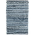 thumbnail image 1 of Dash & Albert Denim Stone Handwoven Cotton Rug, 2' 6" x 8', Blue, 1 of 8