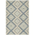 thumbnail image 1 of Dash & Albert Diamond Cove Hand Tufted Wool Rug, 5' x 8', Blue, 1 of 5