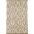 thumbnail image 1 of Dash & Albert Diamond Handwoven Indoor/Outdoor Rug, 2' 6" x 18', Khaki/White, 1 of 5