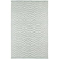 thumbnail image 1 of Dash & Albert Diamond Handwoven Indoor/Outdoor Rug, 2' x 3', Light Blue/Ivory, 1 of 6