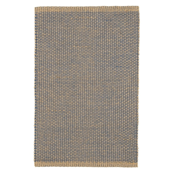 Dash & Albert Donnie Handwoven Jute Rug, 2' x 3', Navy