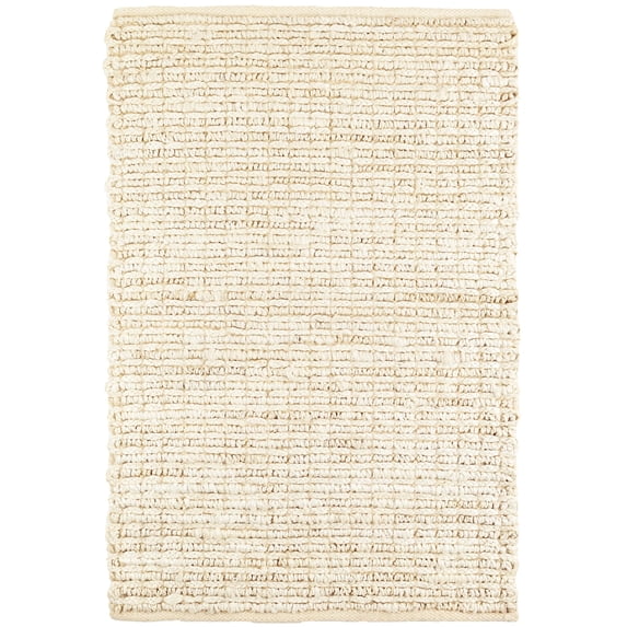 Dash & Albert Dunes Handwoven Jute Rug, 8' x 10', Bleached Oak