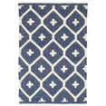 thumbnail image 1 of Dash & Albert Elizabeth Handwoven Indoor/Outdoor Rug, 6' x 9', Navy, 1 of 6