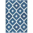 thumbnail image 1 of Dash & Albert Elizabeth Machine Washable Rug, 6' x 9', Navy, 1 of 7