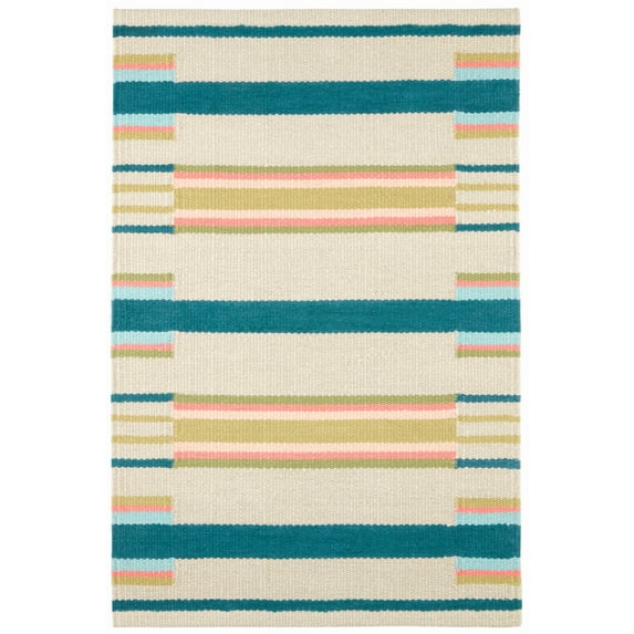 Dash & Albert Everly Handwoven Cotton Rug, 9' x 12', Multi