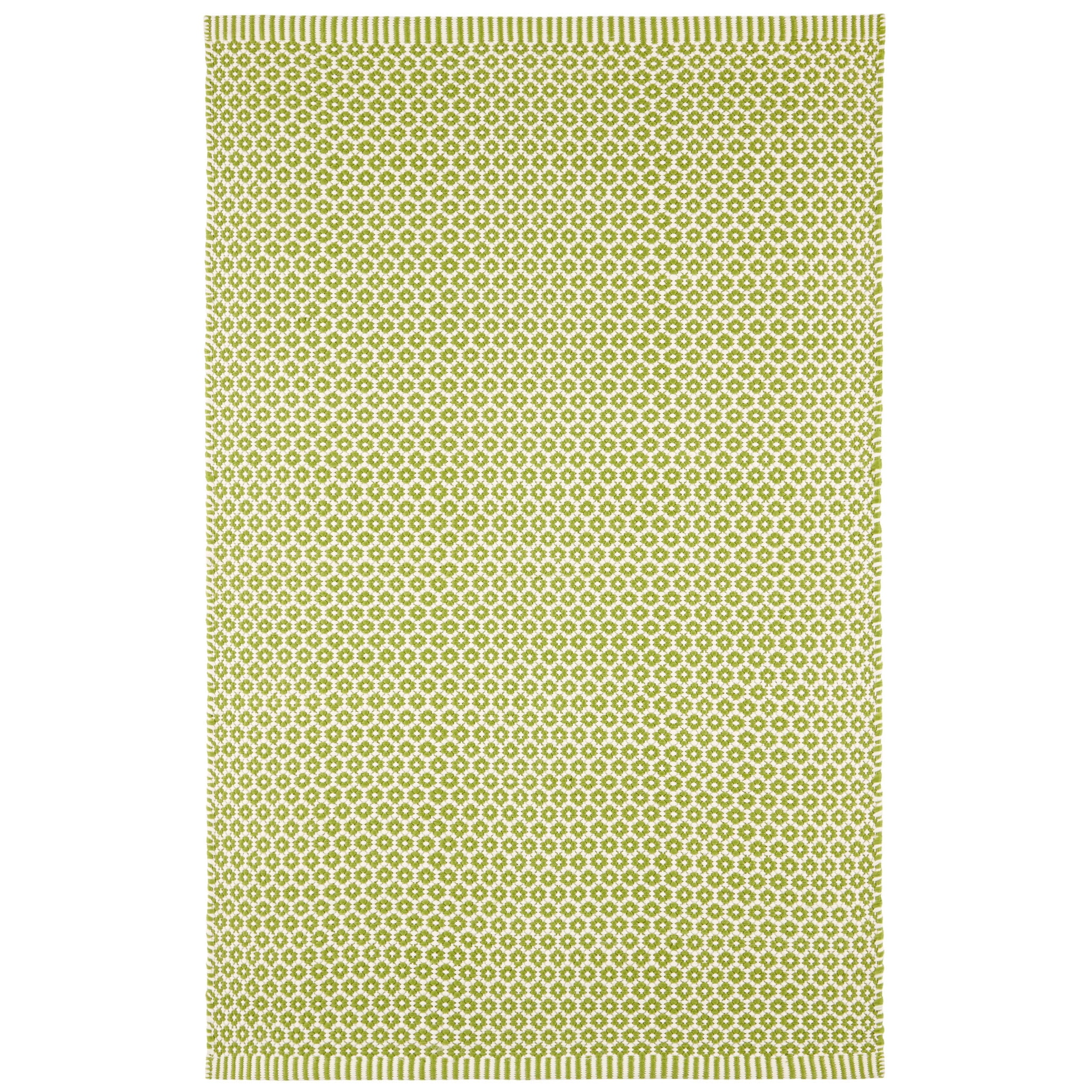 Dash & Albert Finn Handwoven Indoor/Outdoor Rug, 2' 6" x 8', Sprout
