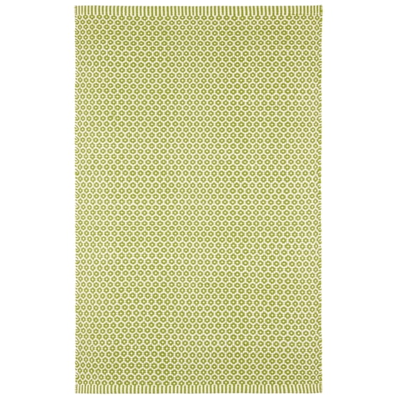 Dash & Albert Finn Handwoven Indoor/Outdoor Rug, 2' x 3', Sprout