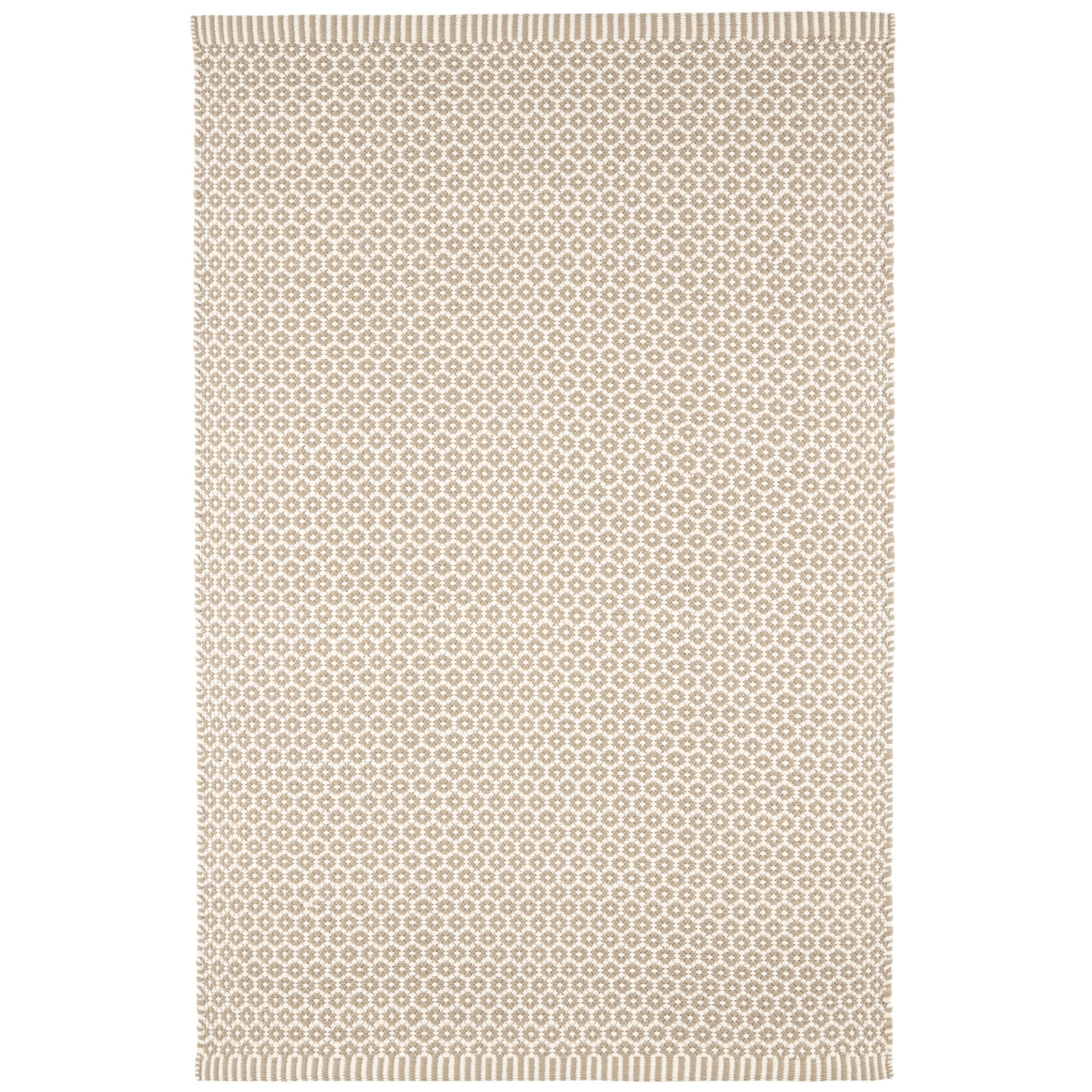Dash & Albert Finn Handwoven Indoor/Outdoor Rug, 8' x 10', Khaki