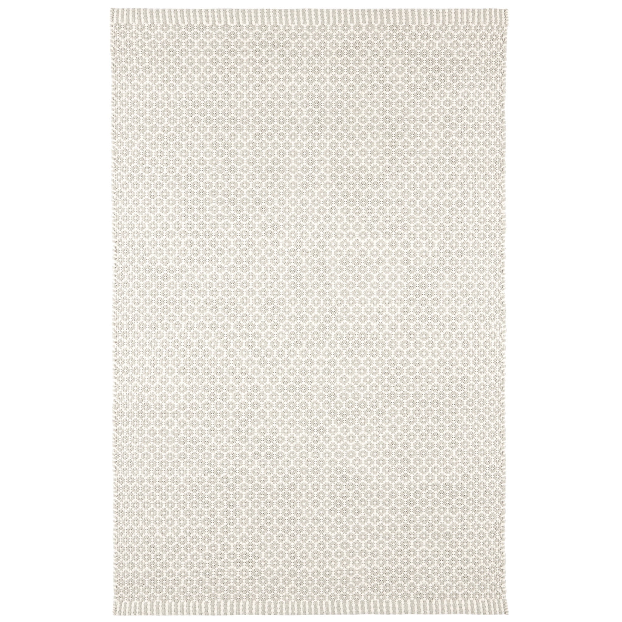 Dash & Albert Finn Handwoven Indoor/Outdoor Rug, 9' x 12', Platinum