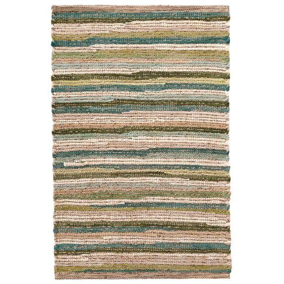 Dash & Albert Francisco Handwoven Cotton Rug, 8' x 10', Green
