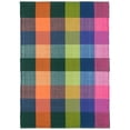 thumbnail image 1 of Dash & Albert Happy Plaid Handwoven Indoor/Outdoor Rug, 2' x 3', Multi, 1 of 5