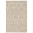 thumbnail image 1 of Dash & Albert Honeycomb Handwoven Wool Rug, 2' 6" x 8', Natural, 1 of 8