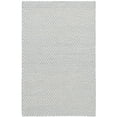 thumbnail image 1 of Dash & Albert Honeycomb Handwoven Wool Rug, 2' x 3', French Blue/Ivory, 1 of 7
