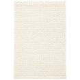 thumbnail image 1 of Dash & Albert Hooper Handwoven Wool Rug, 6' x 9', Ivory, 1 of 6