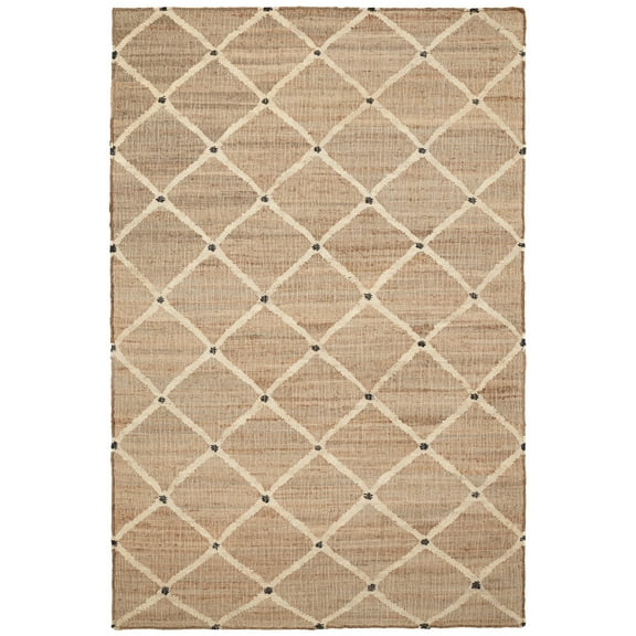 Dash & Albert Kali Handwoven Jute Rug, 9' x 12', Natural