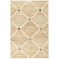 thumbnail image 1 of Dash & Albert Kali Machine Washable Rug, 2' 6" x 8', Natural, 1 of 7