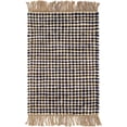 thumbnail image 1 of Dash & Albert Kuba Handwoven Jute Rug, 2' x 3', Black, 1 of 6