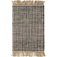 thumbnail image 1 of Dash & Albert Kuba Handwoven Jute Rug, 8' x 10', Black, 1 of 6