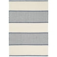 thumbnail image 1 of Dash & Albert La Mirada Handwoven Cotton Rug, 9' x 12', Navy, 1 of 6