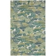 thumbnail image 1 of Dash & Albert Ladycross Hand Hooked Wool Rug, 9' x 12', Green, 1 of 6