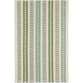 thumbnail image 1 of Dash & Albert Long Slade Handwoven Cotton Rug, 8' x 10', Teal, 1 of 7