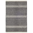 thumbnail image 1 of Dash & Albert Malta Handwoven Wool Rug, 2' x 3', Black/Ivory, 1 of 5