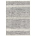 thumbnail image 1 of Dash & Albert Malta Handwoven Wool Rug, 2' x 3', Grey, 1 of 6