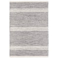 thumbnail image 1 of Dash & Albert Malta Handwoven Wool Rug, 6' x 9', Grey, 1 of 6