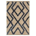 thumbnail image 1 of Dash & Albert Marco Jute Soumak Handwoven Rug, 10' x 14', Navy, 1 of 7