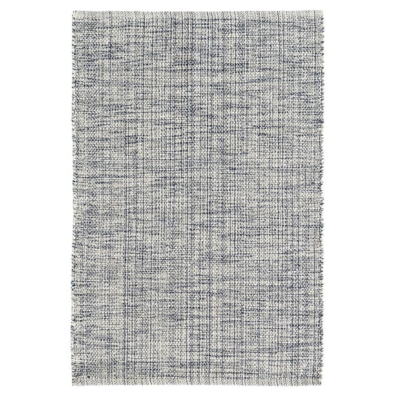 Dash & Albert Marled Handwoven Cotton Rug, 2' x 3', Indigo