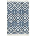 thumbnail image 1 of Dash & Albert Marmara Kilim Handwoven Cotton Rug, 5' x 8', Blue, 1 of 6