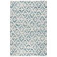 thumbnail image 1 of Dash & Albert Melange Diamond Machine Washable Rug, 2' 6" x 8', Blue, 1 of 7