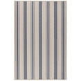 thumbnail image 1 of Dash & Albert Nimes Ticking Machine Washable Rug, 6' x 9', Neutral, 1 of 7
