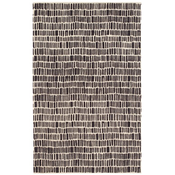 Dash & Albert Roark Hand Tufted Wool Rug, 10' x 14', Charcoal