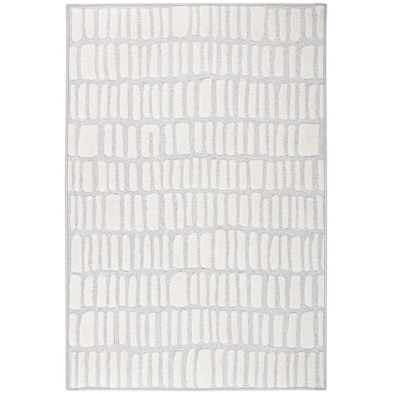 Dash & Albert Roark Machine Washable Rug, 8' x 10', Ivory