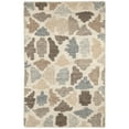 thumbnail image 1 of Dash & Albert Rufus Stone Kilim Handwoven Wool Rug, 5' x 8', Natural, 1 of 8
